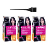 L'Oreal Casting Creme Gloss Hair Color All Colors 3-Pack