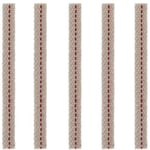 5-Pack - Veke till Fotogen och Oljelampa 1x12 cm - Lampveke Beige