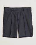 Tiger of Sweden Thiago Linen Shorts Midnight Blue