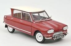 NOREV - Voiture de 1968 couleur rouge - CITROEN Ami 6 Club - 1/18 - NOREV181602