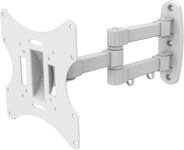 PureMounts Extendable Tilt/Swivel Low Profile Wall Mount for TV's/Monitors with