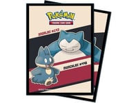 Ultra-Pro Ultra Pro: Deck Protector Sleeves - Snorlax And Munchlax (65 Szt.)