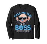 Baby Boss "Call Me The Boss" Like A Boss Kids Long Sleeve T-Shirt