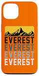 Coque pour iPhone 13 High Peak Everest Mountain Expedition Cool Hiking Outfit