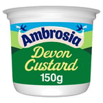 Ambrosia Devon Ready-to-Eat Custard 150 g Pot (Pack of 12)