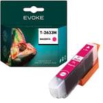 Epson tulostimen mustekasetti 2633 magenta , 14 ml , 1010 sivua , C13T2633334010 / T2633 , yhteensopiva XP510 XP520 XP600 XP605 XP610 XP615 XP620 XP510 XP615 XP620 XP510 XP615 XP620 kanssa