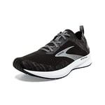 Brooks Homme Levitate 4 Chaussure de Course, Black Blackened Pearl White, 45 EU