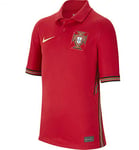 Nike FPF Y NK BRT STAD JSY SS HM T-Shirt Mixte Enfant, Gym Red/Metallic Gold, FR : L (Taille Fabricant : L)