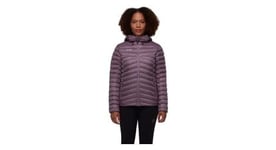 Doudoune femme mammut albula in hooded violet