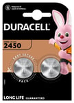 Pack de 2 Piles Duracell CR2450 Gris