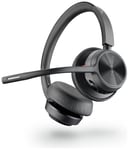 Poly Voyager 4320 UC Bluetooth PC Headset - Black