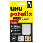 Uhu Pastilles adhésives repositionnables - Patafix PROPower ultra-fortes intérieur et extérieur blanche