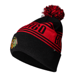 NHL Beanie Cuff W/Pom - 24/25, lue, unisex