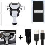 Car holder air vent mount for Samsung Galaxy S10e cell phone mount