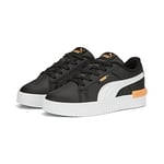 PUMA JADA PS Basket, Black White-Orange Peach, 28 EU