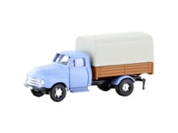 Minis By Lemke Lc3232 N Lastbilar Modell Opel Blitz Lastbil/Tarpaulin