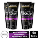 TRESemme 1 Minute WOW Intensive Hair Treatment Hydrate, Repair, Smooth, 4x170ml