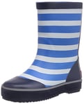 NAME IT My Mini Rubber Boots Boy FO 115, Bottes en caoutchouc non-fourrées, tige haute garçon - Multicolore - Mehrfarbig (Brilliant Blue), 24 EU