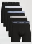 Calvin Klein 5 Pack Cotton Stretch Boxer Briefs - Black