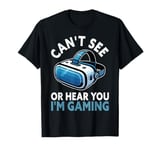 Virtual Reality Athlete Funny VR Gamer Console Headset T-Shirt