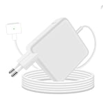 Chargeur MacBook Pro T-Tip 60W, Adaptateur T-Tip 60W Rapide Compatible avec Mac Book Air& Mac Book Pro 11''et13'' Pouces 2012~2018, Modèle A1425, A1435, A1502, A1465, A1424 A1290, A1343, A1226