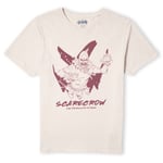 Batman Villains l'Épouvantail (Scarecrow) T-Shirt Unisexe - Blanc Vintage - M - White Vintage Wash