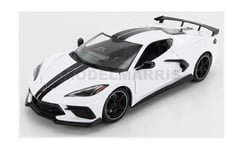 MAISTO 31455W Chevrolet - Corvette Stingray 2020 - Blanc - 1/18