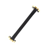 1x male-1x male 20cm Câble raccordement PCI Express 3.0 X4, prolongateur, adaptateur, Flexible, pliable, enfichable Nipseyteko