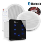 Kitchen and Bathroom Bluetooth Ceiling Speakers - MSLP65 & A50B Wall Amplifier