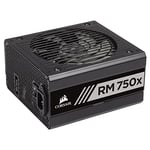 Corsair RM750x 80 PLUS Gold, bloc d'alimentation ATX entièrement modulaire 750 W - noir