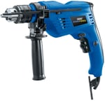 Draper 550w Variable Speed Hammer Drill Adjustable Side Handle Depth Rod