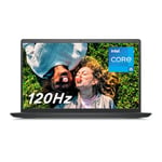 Dell Inspiron 15 3520 Laptop | FHD (1920 x 1080) 120Hz Display | Intel Core i5-1235U | Intel UHD Graphics | 8gb RAM | 512GB SSD | English-UK Keyboard | Carbon black