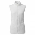 Footjoy Womens Sherpa Vest - White, Medium