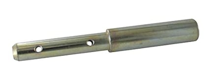 Universel - Axe Attelage Adaptable - Axe Goupille pour Attelage Tracteur/Tracteur Tondeuse/Charrue/Remorque - Longueur 180 mm (90 + 90 mm)/ Ø Axes : 19/25 mm - Distance Trou à Trou 57mm