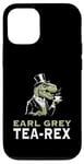 Coque pour iPhone 12/12 Pro Earl Grey Tea Rex trex dinosaure dinosaure humour britannique t-rex