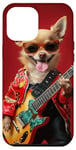 iPhone 12 Pro Max Chihuahua Dog lovers Rock music Cute pets Pet Fun Case