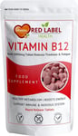 Pack of 360 Vitamin B12 Tablets High Strength 1000mcg Folic Acid