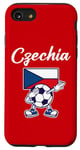 iPhone SE (2020) / 7 / 8 CZECHIA - Dabbing Football Soccer Ball Czechian Flag - Gift Case