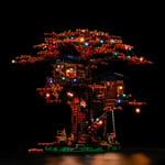 Nlne Led Lighting Kit for LEGO Tree House,Compatible with LEGO 21318 Building Blocks Model(NOT Included The Model),B