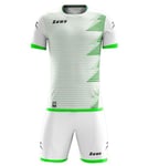 ZEUS KIT Mundial NIG Blanc - Vert Fluo - Noir S/M