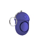 Alarme personnelle 125-130 dB Son de s&eacute;curit&eacute; Alarme de s&eacute;curit&eacute; d'auto-d&eacute;fense d'urgence Porte-cl&eacute;s Lampe de poche LED pour femmes filles enfants Explorateur &acirc;g&eacute;, Bleu, 1 paquet