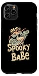 Coque pour iPhone 11 Pro Spooky Babe Déguisement rétro d'Halloween