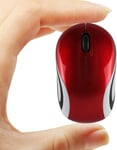 Mini souris sans fil mignonne pour ordinateur portable, petite taille, portable, compacte, voyage, souris optique USB, 3 boutons, 1600 dpi, souris sans fil pour PC, ordinateur portable, MacBook