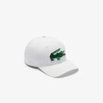 Lacoste Casquette de baseball crocodile graphique Taille Taille unique Blanc