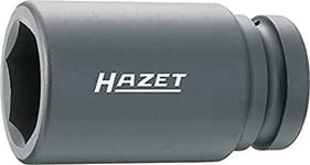 Hazet 1100SLG-41 Douille à chocs/carré creux 25 mm/profil à 6 pans extérieurs Taille 41 longueur 110 mm