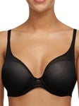 Passionata Womens Naïs Plunge T-Shirt Bra - Black Polyamide - Size 32D