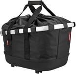 KlickFix Unisex Adult Bike Basket GT Black Dimensions: 33 x 27 x 42 cm