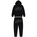 SHOOTERS HOODIE TRACKSUIT BLACKOUT EDITION SVART/SVART 8854-BLACK SET 8854-BLACK SET XL