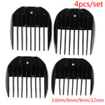 4pcs Replacement Trimmer Guide Comb Attachment Electric Hair Cli One Size