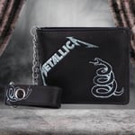 Nemesis Now - Officially licensed Metallica Black Album Wallet with Chain